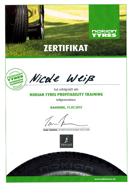 Nokian Tyres Profitability Training